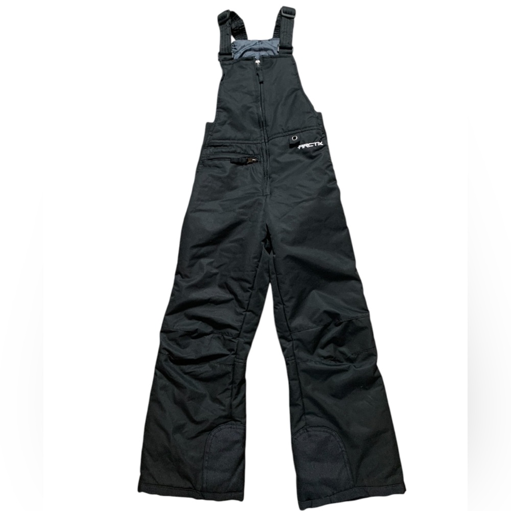 Arctix Kids Youth Small Black Insulated Ski Snowboard Bib Snowsuit Overalls